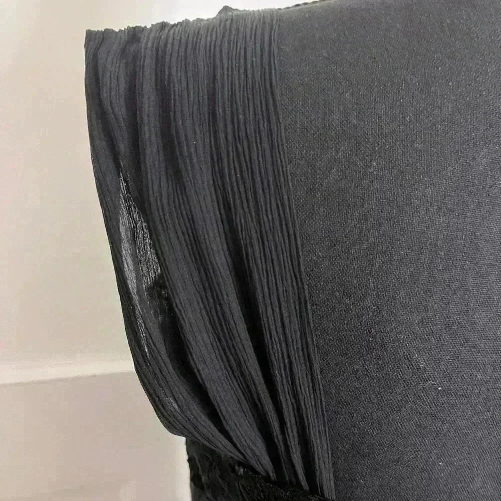 Women’s Silk, Lacey Nicole Miller Black Dress Size 8 - Picture 15 of 16